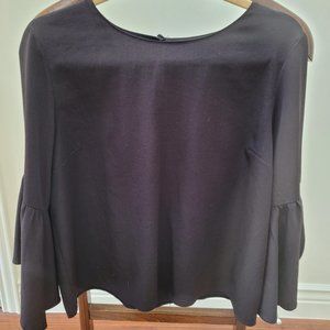 TOPSHOP BELL SLEEVE BLOUSE